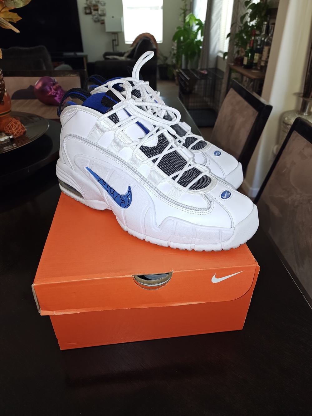 Nike Air Max Penny White/Blue